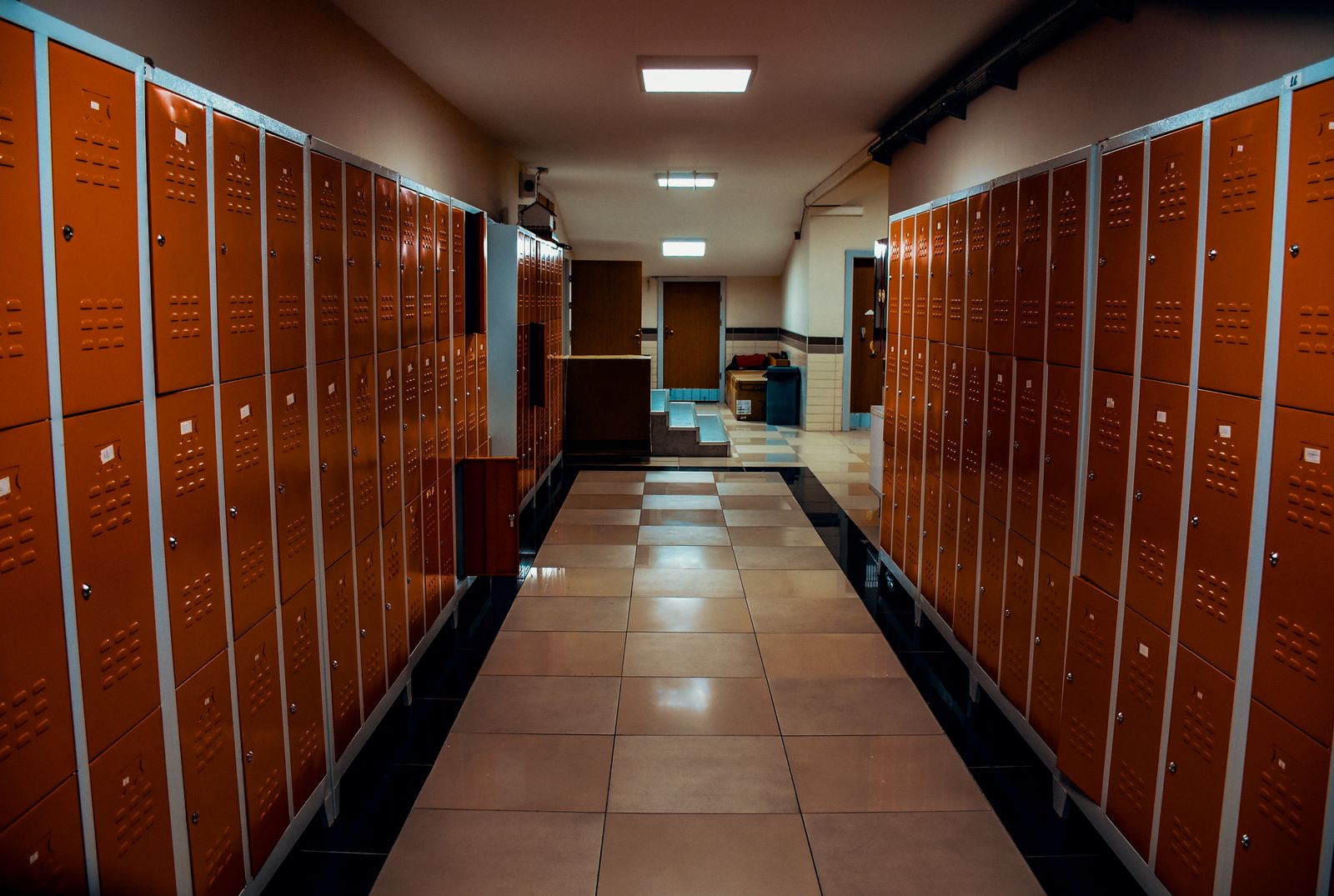 Lockers met pincode, sfeerbeeld